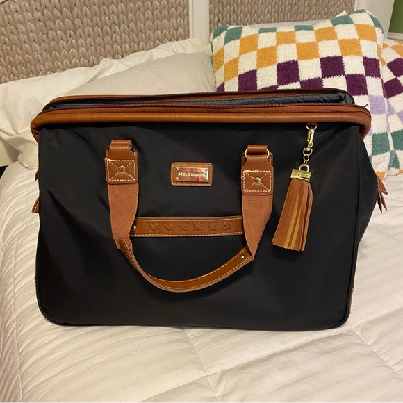 Steve Madden Carry On Travel Satchel - Picture 2 of 10
